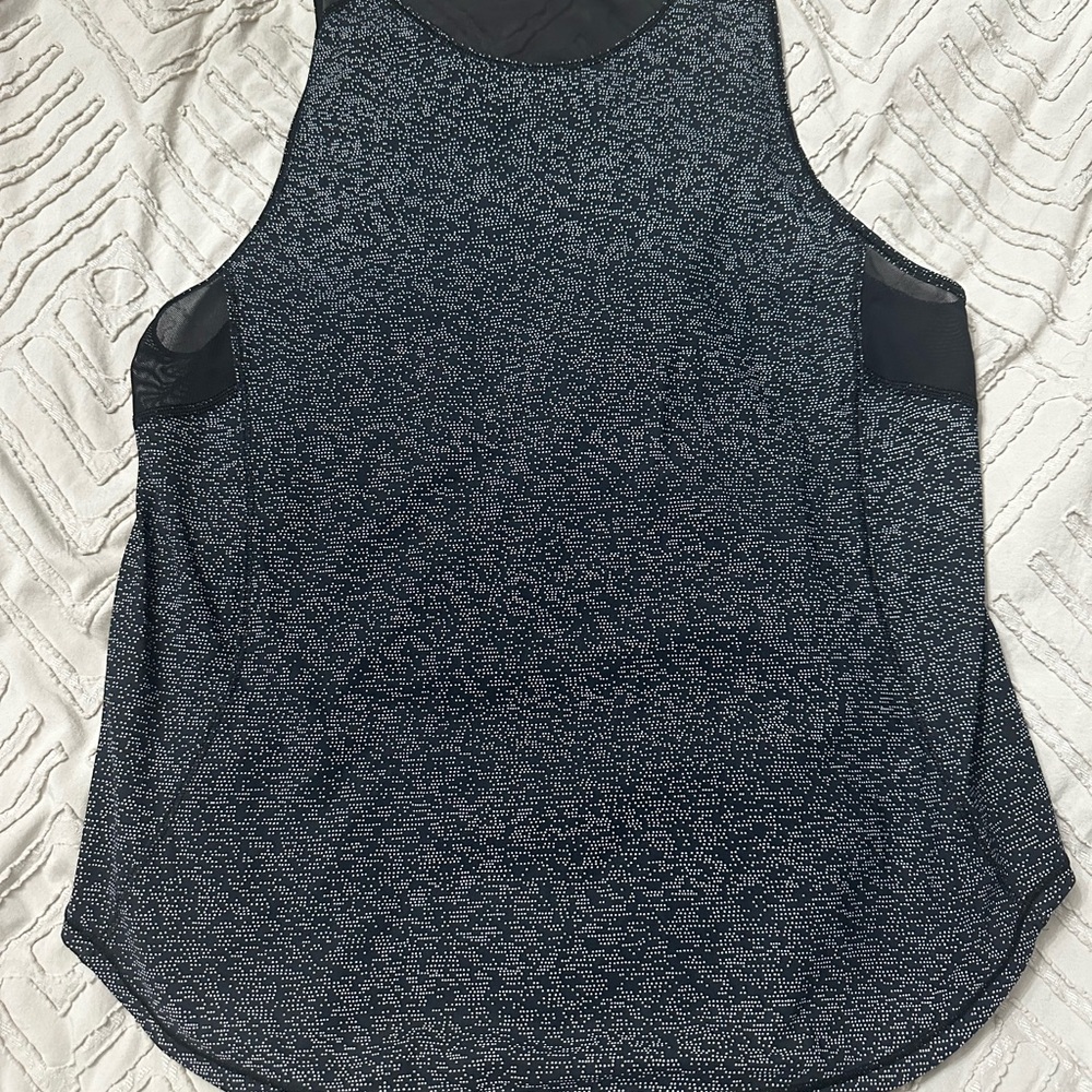 Lululemon Athletica Black and Gray Tank Top